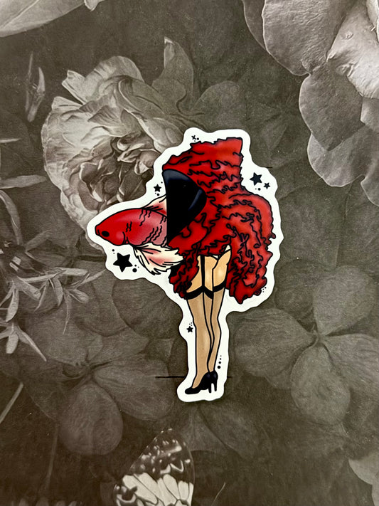 Hey There Sailor - Pinup Mermaid Stickers