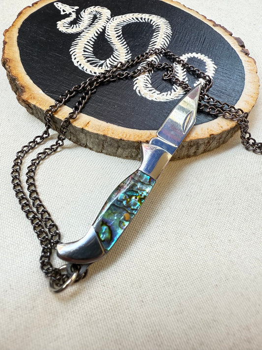 Mini Pocketknife Necklace