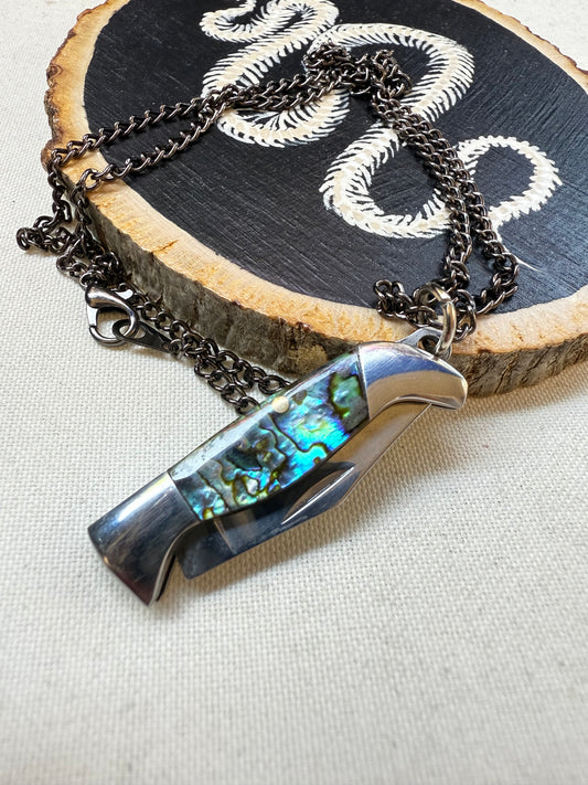Mini Pocketknife Necklace