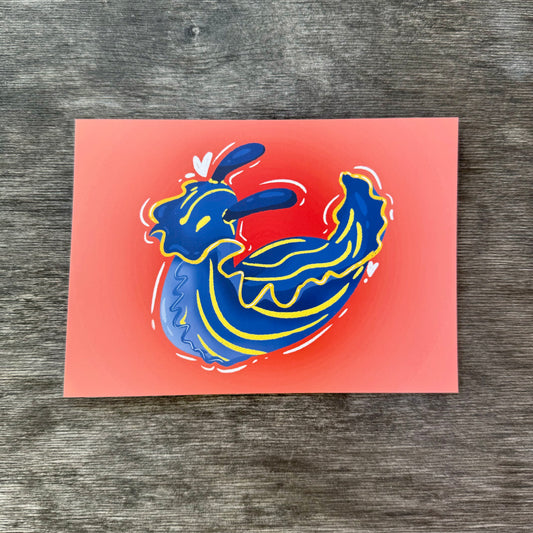 Nudibranch 5x7 Print H