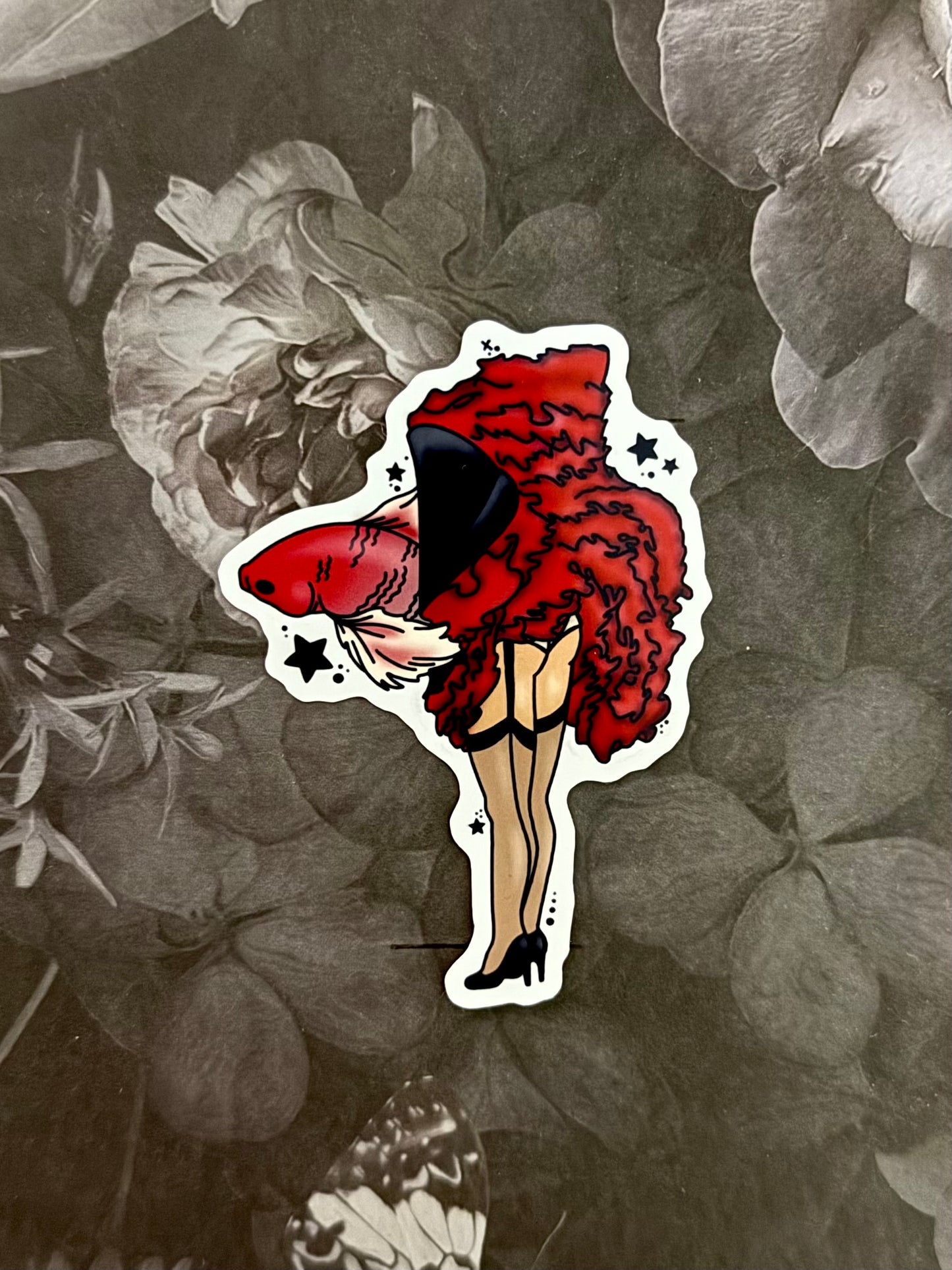 Hey There Sailor - Pinup Mermaid Stickers