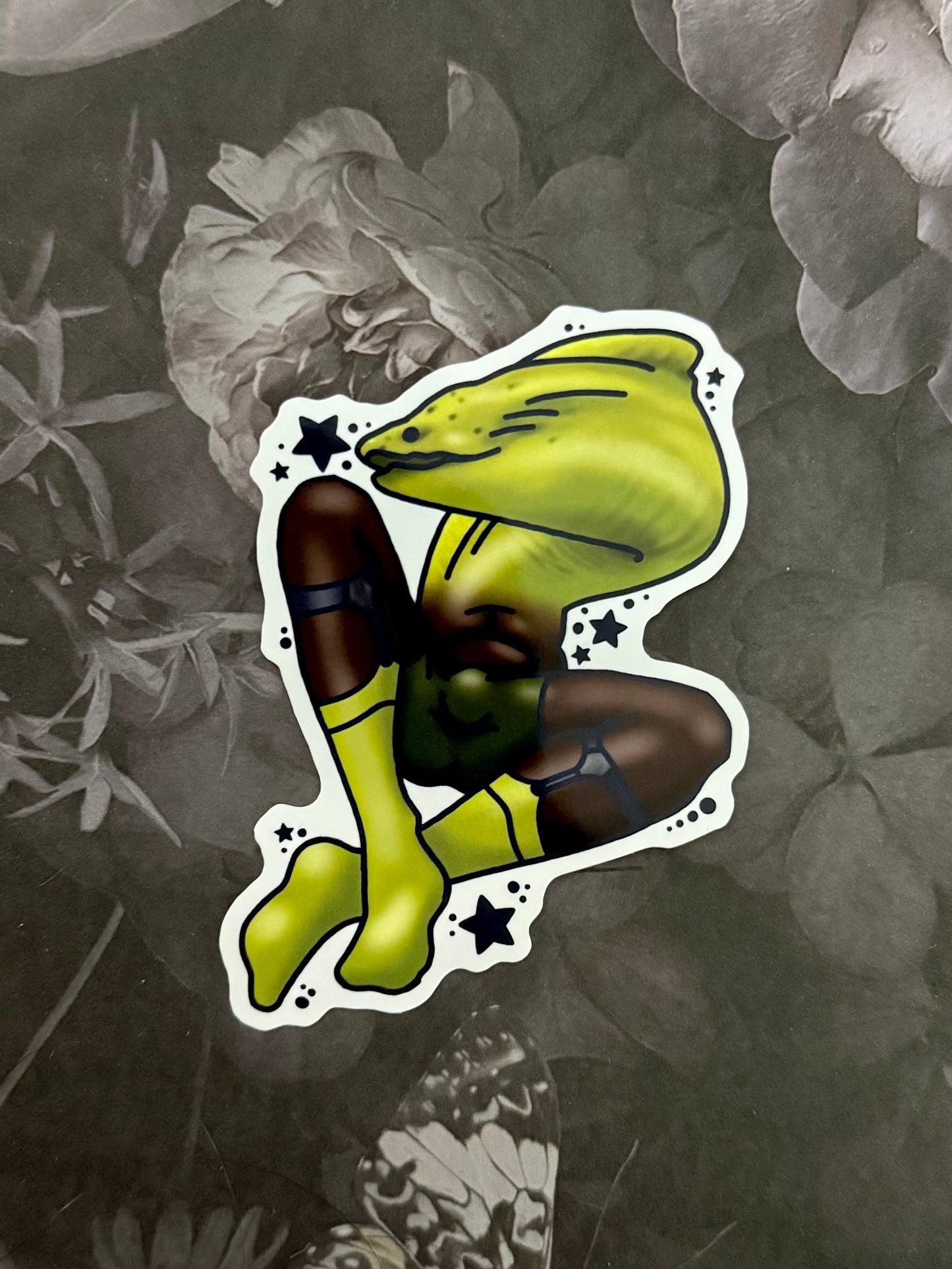 Hey There Sailor - Pinup Mermaid Stickers