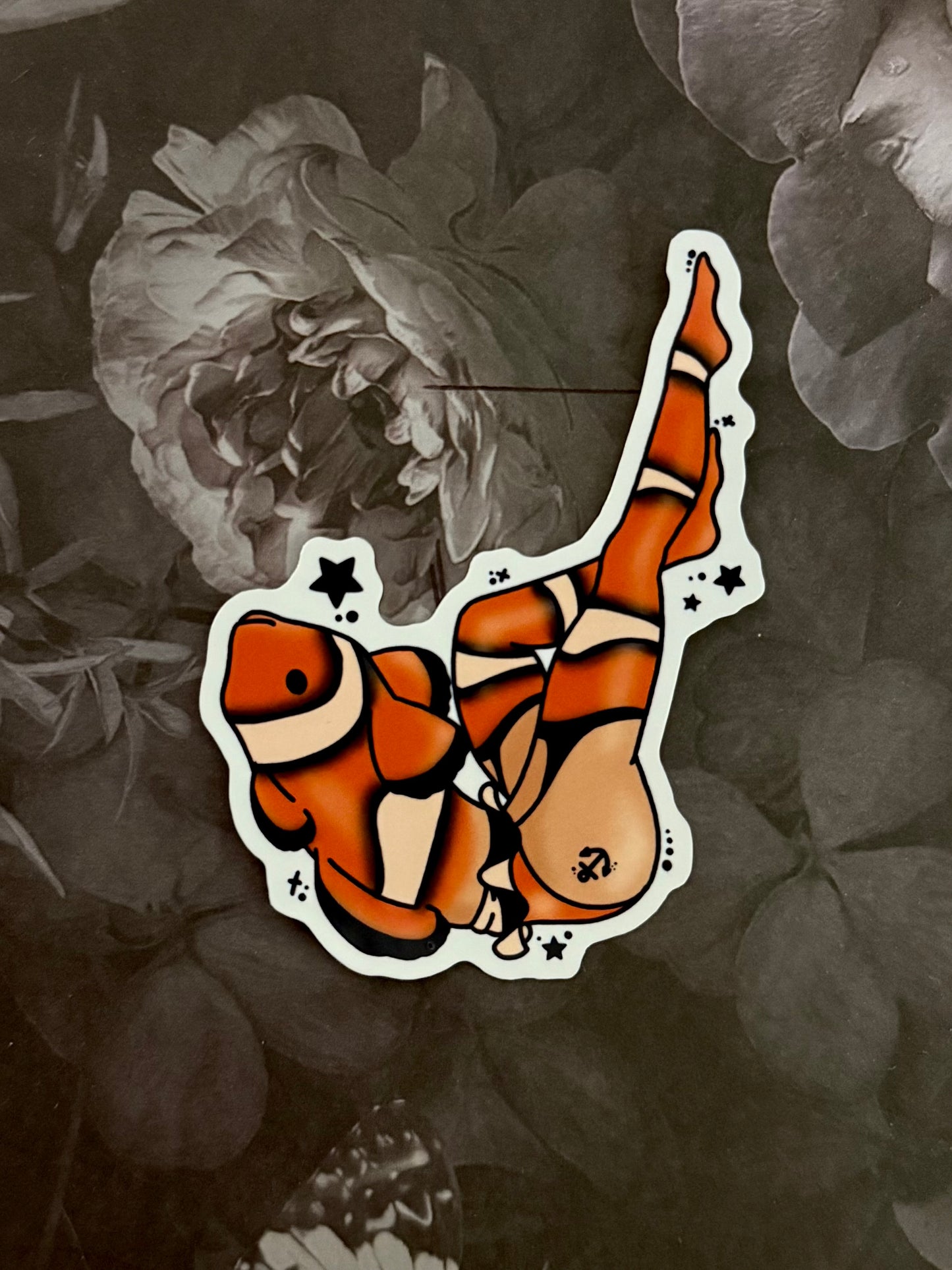 Hey There Sailor - Pinup Mermaid Stickers