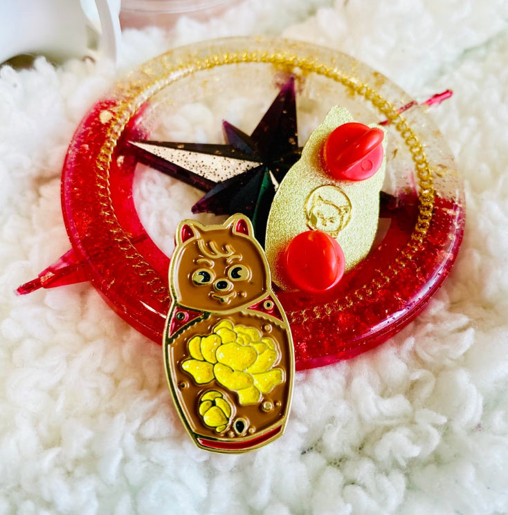 Matryoshka Enamel Pin